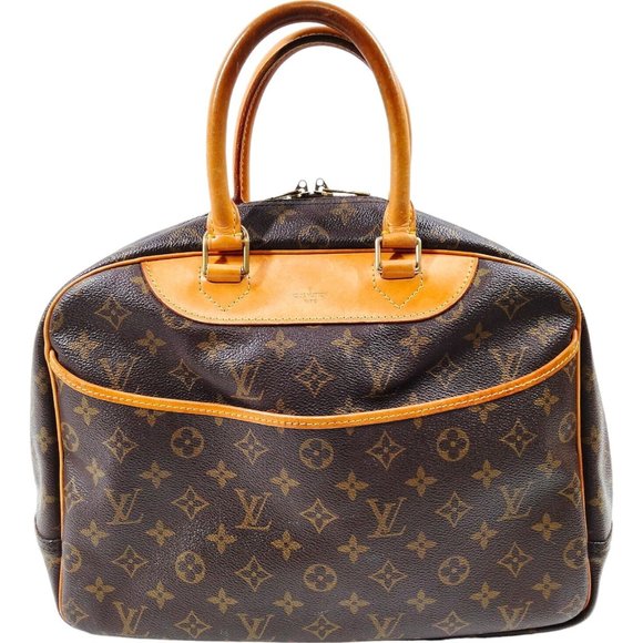 Louis Vuitton Handbags - VINTAGE Louis Vuitton Satchel Bag Deauville Brown Monogram